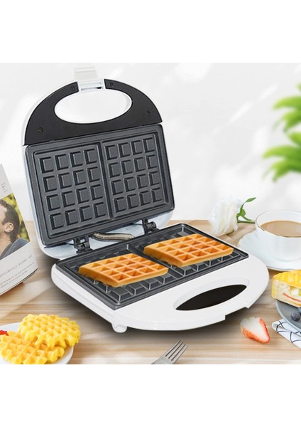 Siyah Stil Elektrikli Waffle Makinesi Sandviç Pres Pişirme Aletleri Kabarcık Yumurta Kek Fırını Kahvaltı Makinesi Waffle Pot Demir Sonifer (Yurt Dışından) modelleri