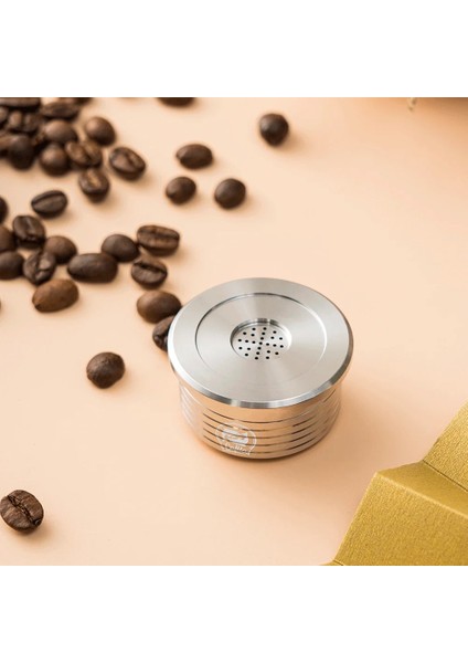 1 Tamper Style Paslanmaz Çelik Metal Kahve Kapsül Pod Için Uyumlu Lavazza Espresso Noktası Yeniden Doldurulabilir Kahve Fincanı Filtresi (Yurt Dışından) modelleri