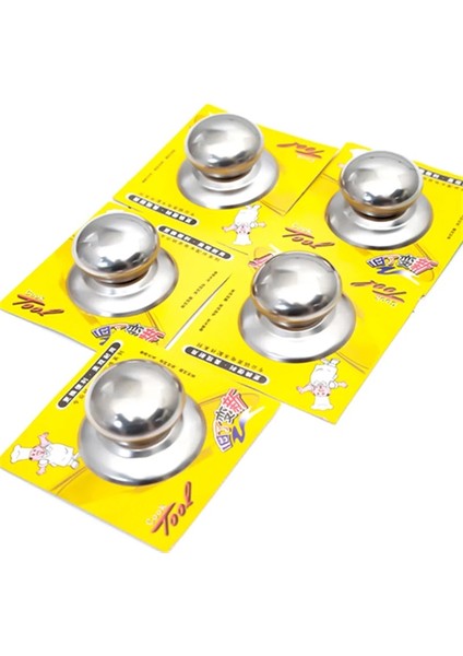 Renk Rastgele 1 Adet Tarzı Home Gümüş Ton Metal Tabanlı Tencere Kapak Düğmesi Çapı 5.8*3.2cm (Yurt Dışından) fırsatları