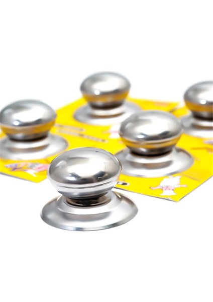 Renk Rastgele 1 Adet Tarzı Home Gümüş Ton Metal Tabanlı Tencere Kapak Düğmesi Çapı 5.8*3.2cm (Yurt Dışından) indirimleri