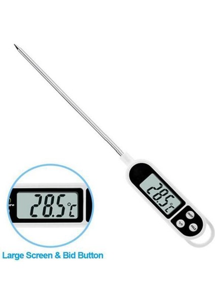 No.1 Tarzı Ev Mutfak Sıvı Gıda Yağ ve Süt Dijital Prob Sıcaklık Pişirme Için Elektronik Termometre (Yurt Dışından) fiyatları