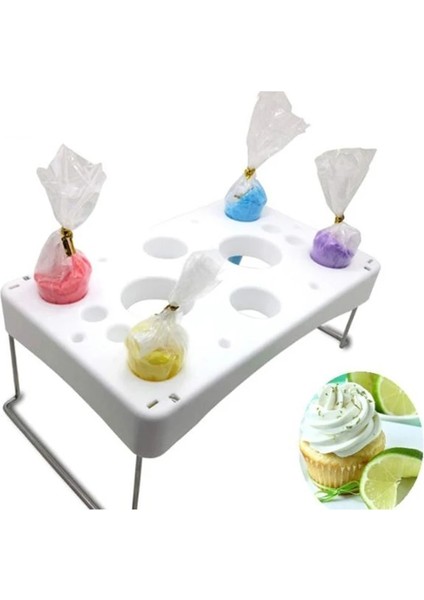 Katlanır Kek G Torba Rafı Pasta Torbası Standı G Torbalık Kek Dekor Aracı (Yurt Dışından) fiyatları