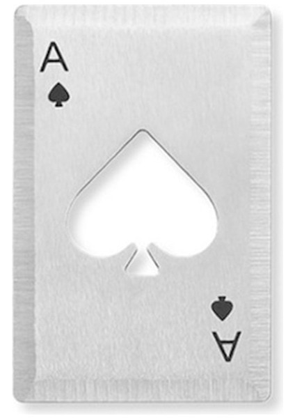 No.1 Tarzı Reative Poker Şekilli Şişe Konserve Açacağı Paslanmaz Çelik Kredi Kartı Boyutu Casino Şişe Açacağı Mutfak Bar Aksesuarları (Yurt Dışından)