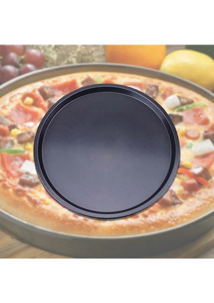 10 Inç Tarzı Zza Plaka Pa Yuvarlak Sığ Dzza Tava Karbon Çelik Yapışmaz Pizza Pies Kalıp Dıy Pişirme Tepsisi Kalıp (Yurt Dışından) fiyatları