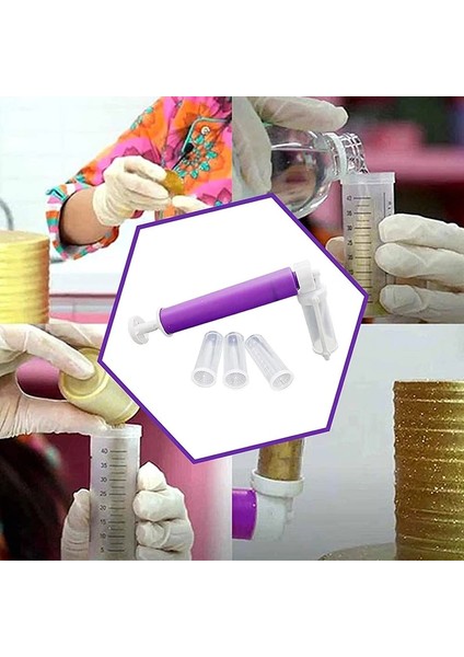 Mavi Stil Manuel Airbrush Kek Glitter Dekorasyon Araçları Dıy Pişirme Kek Airbrush Pompası Boyama Püskürtme Tabancası ile Tüp Mutfak Aksesuarları (Yurt Dışından) fırsatları