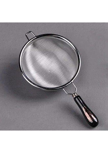 Bk-S Tarzı Yaprak Çay Filtresi Seramik Saplı Gongfu Çay Aksesuarları Vintage Çin Çay Demlik Paslanmaz Çelik Çift Örgü Çay Süzgeç Gevşek (Yurt Dışından)