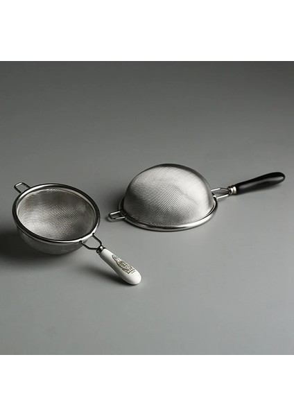 Bk-S Tarzı Yaprak Çay Filtresi Seramik Saplı Gongfu Çay Aksesuarları Vintage Çin Çay Demlik Paslanmaz Çelik Çift Örgü Çay Süzgeç Gevşek (Yurt Dışından) indirimleri