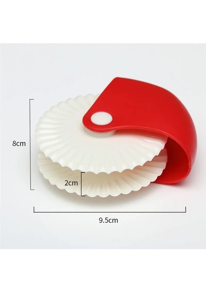 Dalga Deseni Stili Pratik Pasta Haddeleme Weel Spagett Erişte Makinesi Hamur Kesici Pizza Pasta Dekoratör Mutfak Bakeware Manuel Makaralı Kesici Araçları (Yurt Dışından) fırsatları