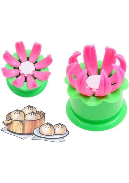 No.7 Tarzı Çin Buğulanmış Doldurulmuş Topuz Yapma Kalıp Pasta Pasta Börek Makinesi Ev Dıy Pasta Pişirme Araçları Mutfak Gereçleri (Yurt Dışından)