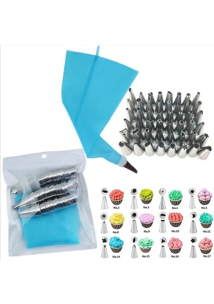 Pembe Tarzı Lk Çiçek Aracı Fondan Pişirme Pasta Torbası Nozul Seti Paslanmaz Çelik Dondurma Krem Ipuçları Yeniden Kullanılabilir Mutfak Dıy Kek Dekorasyon (Yurt Dışından) fırsatları