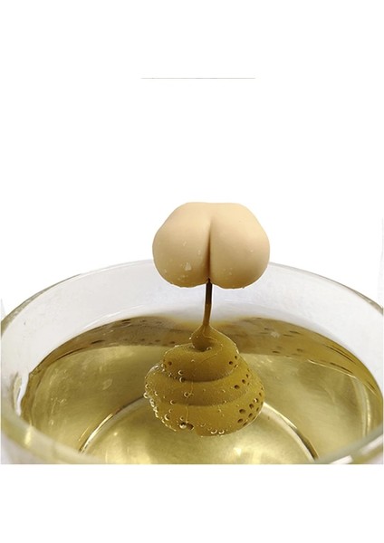 Silikon Çay Demlik Kaka Popo Şekli Çay Difüzör Komik Silikon Çay Demlik Taşınabilir Çay Süzgeç Mutfak Gereçleri (Yurt Dışından) fiyatları