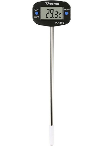 Siyah Stil Mutfak Termometresi Barbekü Yemek Pişirme Termometresi Dijital Termometreler Çikolata Fırını Süt Su Yağı Kahve Mutfak Aleti (Yurt Dışından)