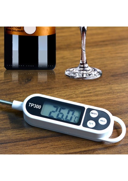 Beyaz Stil Mutfak Dijital Gıda Termometresi Et Barbekü Su Süt Yağı Kolaylık Elektronik Fırın Pişirme Sıcaklık Probu Araçları (Yurt Dışından) modelleri