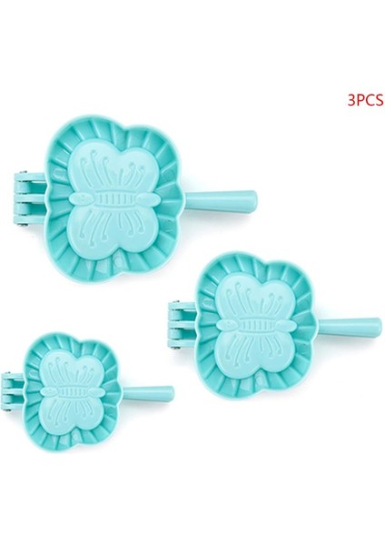 5AC304017-03 Stili Et Mutfak Dıy Köfte Makinesi Jiaozi Pierogi Kalıp Kalp Kelebek Çiçek Hamur Basın Kalıp Pasta Aksesuarları (Yurt Dışından)