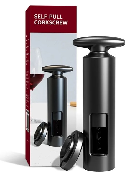 Şarap Açacağı Tarzı 4 Paket Şarap Açacağı Seti Manuel Kanat Kırmızı Şarap Tirbuşon Folyo Kesici ile Profesyonel Garson Için Şişe Açacakları Ev Bar Araçları (Yurt Dışından)