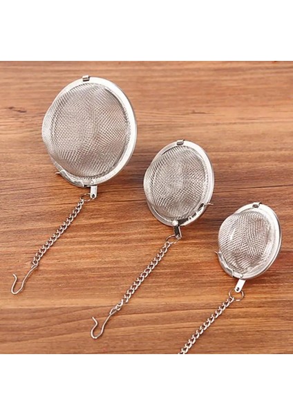 5.3cm M Tarzı Paslanmaz Çelik Küresel Çay Süzgeç Çeşni Filtresi Katı Baharat Artık Filtre Çay Makinesi Net Çay Seti Aracı 3 Boyut Mevcuttur (Yurt Dışından) indirimleri