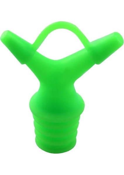 Lacivert Tarzı Silikon Şişe Tıpa Şarap Dökücü Kapaklı Yağ Şampanya Şişesi Ahşap Fiş Şarap Freash Tutmak Düğün Parti Şarap Dökücü (Yurt Dışından)