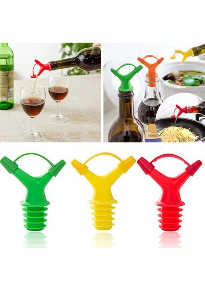 Lacivert Tarzı Silikon Şişe Tıpa Şarap Dökücü Kapaklı Yağ Şampanya Şişesi Ahşap Fiş Şarap Freash Tutmak Düğün Parti Şarap Dökücü (Yurt Dışından) fiyatları