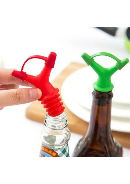 Lacivert Tarzı Silikon Şişe Tıpa Şarap Dökücü Kapaklı Yağ Şampanya Şişesi Ahşap Fiş Şarap Freash Tutmak Düğün Parti Şarap Dökücü (Yurt Dışından) modelleri