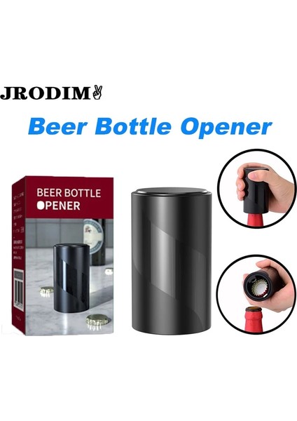 Bir Stil Otomatik Bira Şişe Açacağı Mıknatıs Bira Açacağı Konserve Açacakları Taşınabilir Push Down Şarap Bira Soda Kapak Açacakları Mutfak Bar Aracı Erişimleri (Yurt Dışından) indirimleri