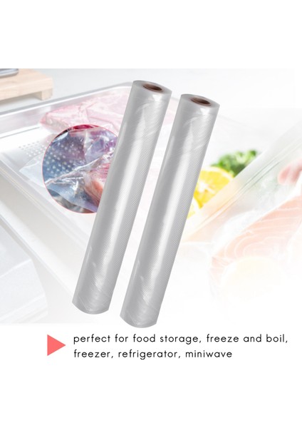 Gıda Saklama Torbası Rulo Vac Için 2 Rulo Vakum Mühürleyen Sous Vide Çanta (Yurt Dışından) fiyatları