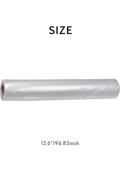 Gıda Saklama Torbası Rulo Vac Için 2 Rulo Vakum Mühürleyen Sous Vide Çanta (Yurt Dışından) fırsatları