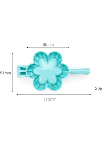 Çiçek S Tarzı 1 Adet Mutfak 3 Model Hamur Kalıpları Plastik Hamur Basın Börek Pasta Mantı Kalıp Pişirme Pasta Çin Yemeği Jiaozi Maker (Yurt Dışından)