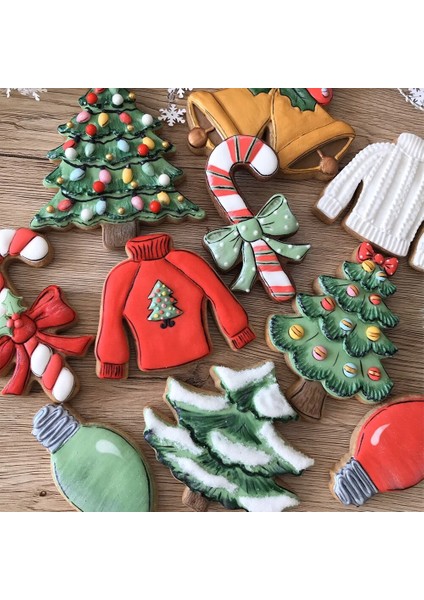 Kar Tanesi - B Tarzı Lılıao Noel Kış Çerez Kesici - Paslanmaz Çelik Bisküvi Sandw Ekmek Kalıbı Pişirme Araçları Mutfak Aksesuarları (Yurt Dışından) modelleri