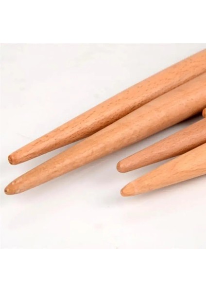 Ahşap Tarzı Uzunluk 47CM 1 Adet Ahşap Oklava Hamur Pasta Rulo Fondan Kek Haddeleme Şehriye Pasta Yuvarlama Çubuğu Ev Restoran Için Pişirme Aracı (Yurt Dışından) indirimleri