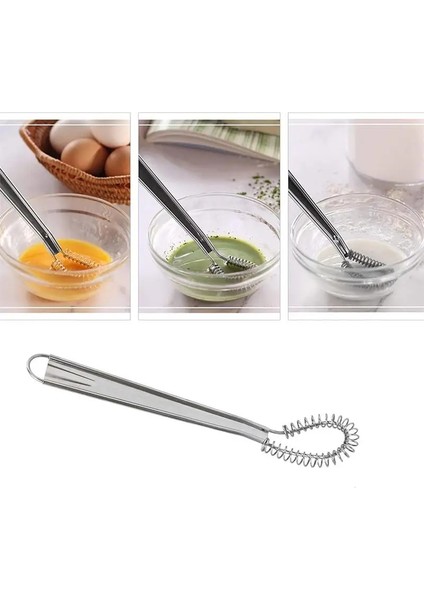 Siyah Stil 1 Parça Paslanmaz Çelik Sihirli El Yaylı Çırpma Mutfak Yumurta Sosları Mikser Yumurta Çırpıcı Araçları Mutfak Aksesuarları (Yurt Dışından) indirimleri