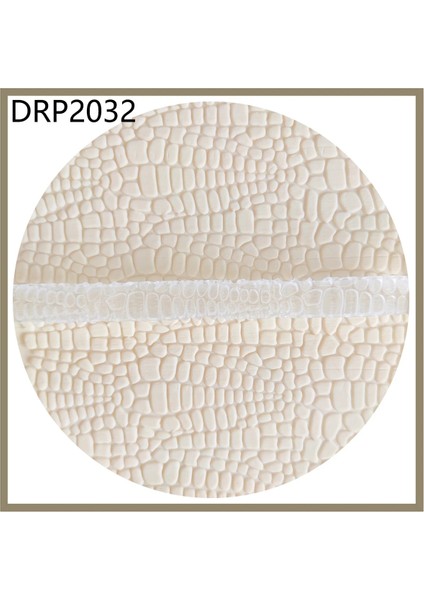 DRP2041 Stili 1.0 İNÇX11.6 Inç Fondan Dekorasyon Yapışmaz Pim Şekerli Kurabiye Kil ve Sanat Projeleri Için Harika Akrilik 3D Desenli Kabartmalı Haddeleme (Yurt Dışından)
