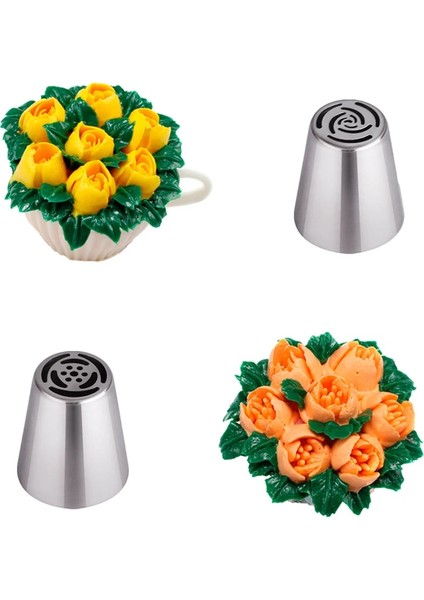 Çanta-35 Tarzı Şekerleme Torbası Paslanmaz Çelik Pasta Nozulu Kremalı Pamuklu Pasta Torbası Kek Buzlanma Decoratiog Kitleri Pişirme Seti (Yurt Dışından) fırsatları