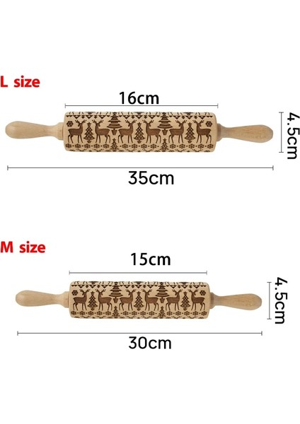 L-Kafes Stili Kabartmalı Ahşap Oklava Oyulmuş Kabartma Oklava Noel Kar Tanesi Çiçek Desenli Kabartmalı Kurabiye Pişirme Için (Yurt Dışından) modelleri