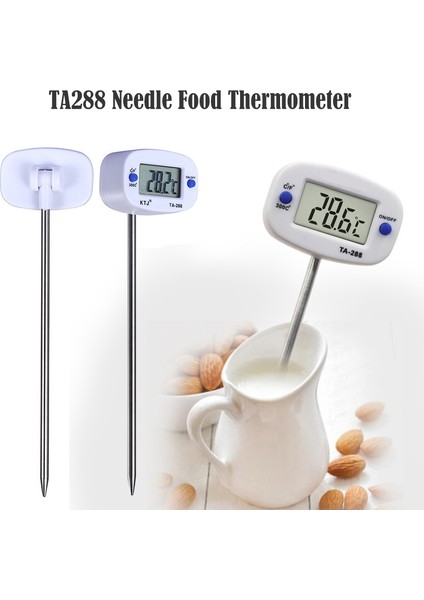 Barbekü Termometre Tarzı Mutfak Termometresi Barbekü Yemek Pişirme Termometresi Dijital Termometreler Çikolata Fırını Süt Su Yağı Kahve Mutfak Aleti (Yurt Dışından) fiyatları