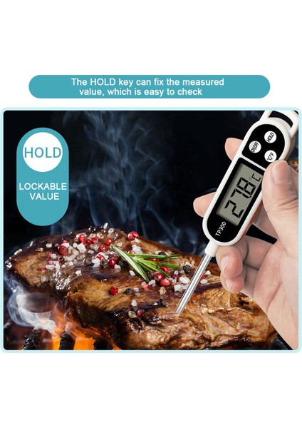 Kırmızı Stil Dijital Et Termometresi Barbekü Fırın Mutfak Dijital Pişirme Gıda Probu Gıda Sıcaklık Sensörü Ölçer Pişirme Termometre Ölçer Aracı (Yurt Dışından) modelleri