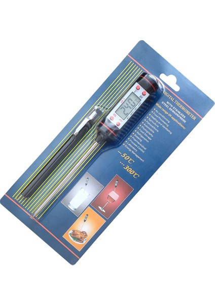 Jr-1 Tarzı Mutfak Dijital Gıda Termometresi Et Barbekü Su Süt Yağı Kolaylık Elektronik Fırın Pişirme Sıcaklık Probu Araçları (Yurt Dışından)