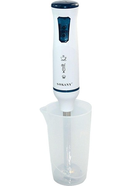 C Stili Mutfak Elektrikli Blender El Çırpma Mikseri Kahve Süt Yumurta Çırpıcı Kullanıcı Dostu Tasarım Dokunuşa Rahat (Yurt Dışından)