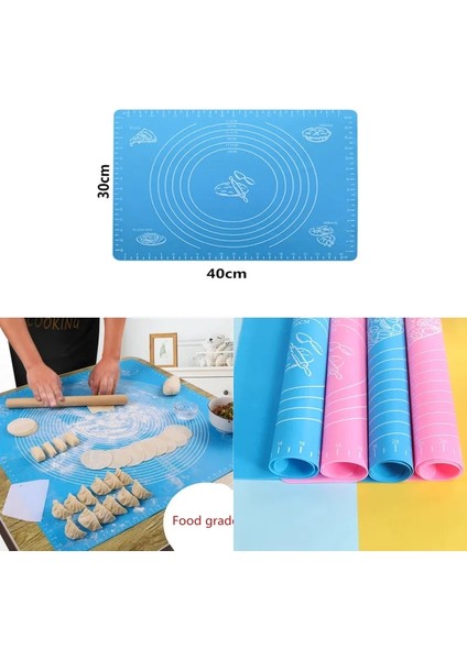 Mavi 30CMX40CM Stili Pcs Tek Kullanımlık Pasta Torbaları Buzlanma Kek Krema Dekorasyon Mutfak Yemek Hazırlama Torbaları Fincan Kek G Pişirme Araçları (Yurt Dışından)