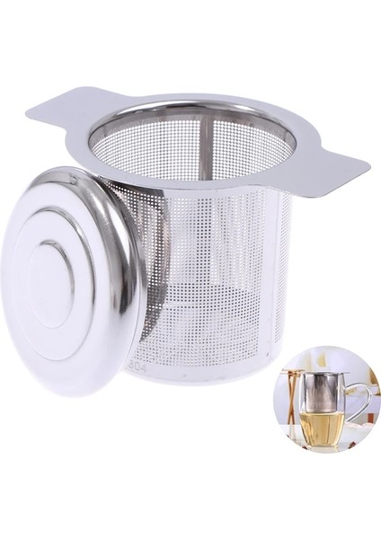Bordo Tarzı 1 Adet Çay Demlik Süzgeç Paslanmaz Çelik Binaural Çay Kaçak Kolu Yaprak Baharat Filtre Sepeti Net Kaçak Yeniden Kullanılabilir Mutfak Sıcak (Yurt Dışından) modelleri
