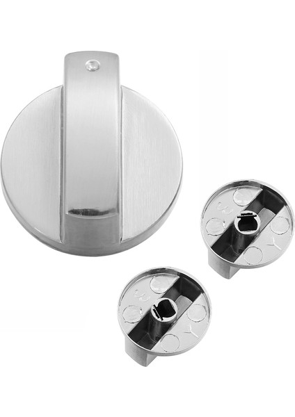45-8mm Tarzı Evrensel Mutfak Ocak Gaz Sobası Fırın Ocak Değiştirme Kontrol Düğmeleri Metal Döner Anahtar Tencere Parçaları (Yurt Dışından)