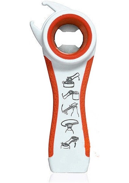 No.4 Tarzı Mutfak Gereçleri Konserve Açacağı Çok Işlevli Hepsi Bir Arada Şişe Açacağı Konserve Açacağı Konserve Açacağı Mutfak Manuel Alet Gadget'ı (Yurt Dışından)