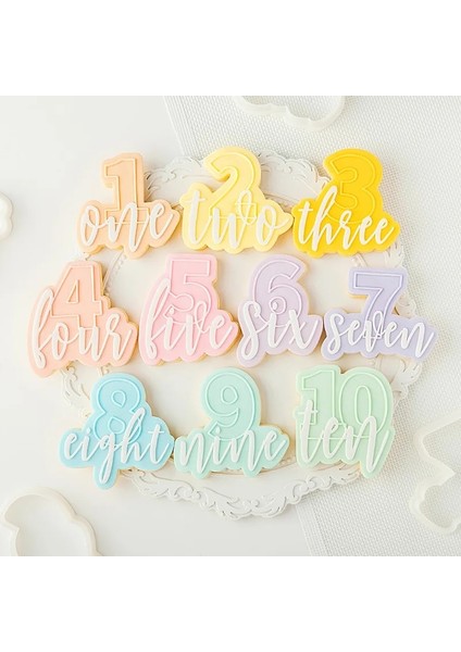 2 Adet Bir Stil Akrilik Numarası Kabartmalı Kalıp Mutlu Doğum Günü Pastası Fondan Kalıp Şeker El Sanatları Kurabiye Kabartma Kesici Dıy Kek Araçları (Yurt Dışından) modelleri