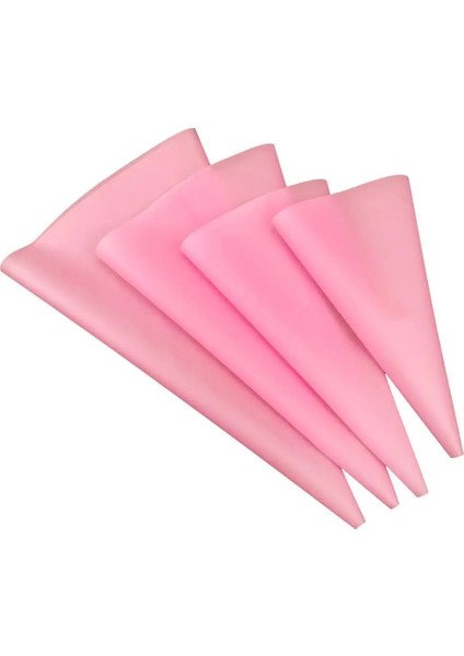 Pembe Tarzı Şekerleme Çanta Silikon Buzlanma G Krem Pasta Torbası Meme Dıy Kek Dekorasyon Pişirme Dekorasyon Araçları (Yurt Dışından)