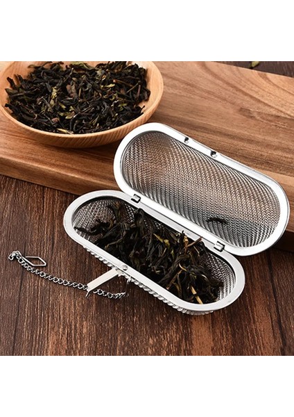 Resim Stili Olarak Paslanmaz Çelik Baharat Gevşek Çay Yaprağı Bitkisel Filtre Aracı Çay Süzgeç Kullanımlık Asılı Çay Demlik Mutfak Alet Aksesuarları (Yurt Dışından) modelleri