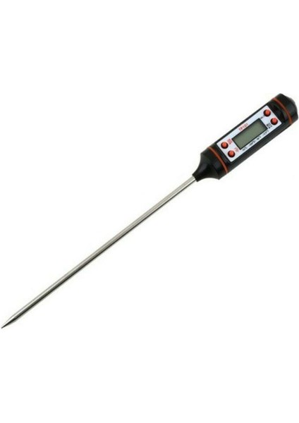 1 Adet Tarzı Ev Termometresi Gıda Kalem Tipi Termometre Prob Tipi Elektronik Dijital Gösterge Sıvı Barbekü Pişirme Yağı Termometresi (Yurt Dışından)