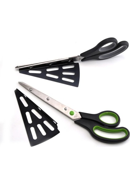 Yeşil Stil Pizza Veya Bıçak Pizza Kesme Aletleri Paslanmaz Çelik Pizza Kesici Dilimleme Pişirme Aletleri Çok Fonksiyonlu (Yurt Dışından) indirimleri