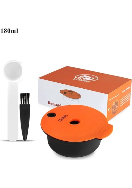 180ML Tarzı Bo-Sch Makinesi Için Yeniden Kullanılabilir Tassim O Kahve Pod Kapsülleri Kahve Makinesi Araçları Kahve Kahve Filtresi Için Turk (Yurt Dışından)