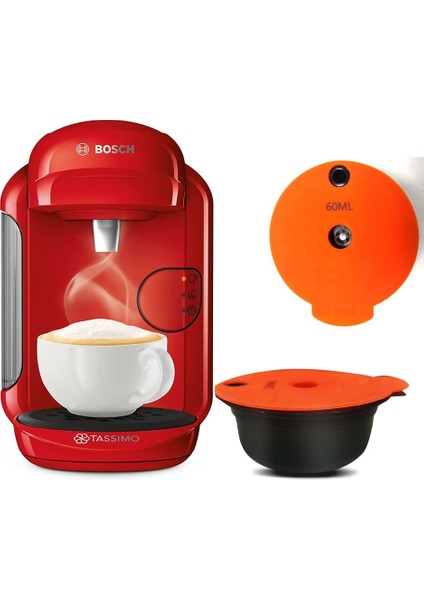 180ML Tarzı Bo-Sch Makinesi Için Yeniden Kullanılabilir Tassim O Kahve Pod Kapsülleri Kahve Makinesi Araçları Kahve Kahve Filtresi Için Turk (Yurt Dışından) fiyatları