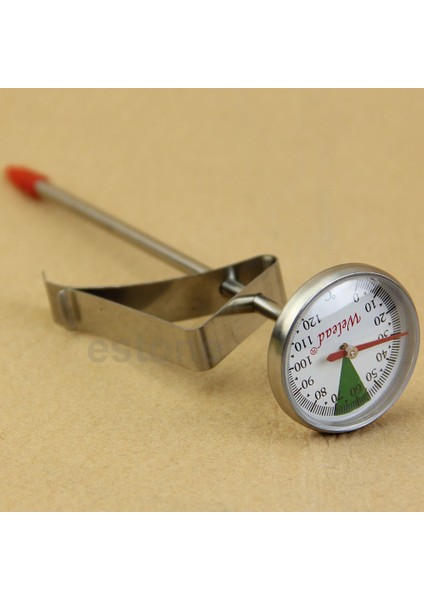 Anında Okuma Paslanmaz Çelik Mutfak Yemek Pişirme Süt Kahve Probu Termometre (Yurt Dışından)