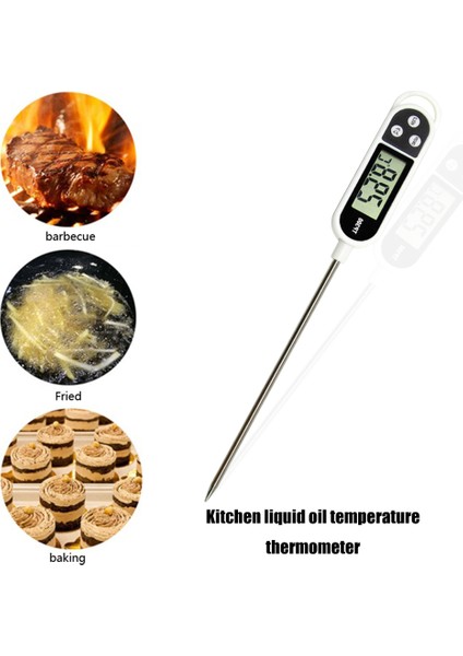 Gıda Termometresi TP300 Dijital Mutfak Termometresi Et Suyu Süt Pişirme Gıda Probu Barbekü Elektronik Fırın Mutfak Aletleri (Yurt Dışından)